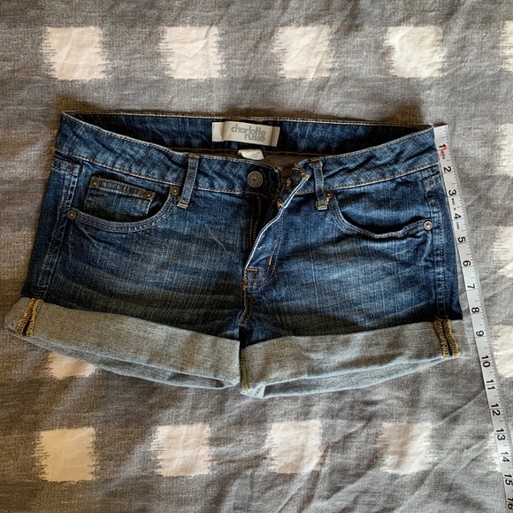 Charlotte Russe Pants - Size 8 denim shorts Charlotte Russe